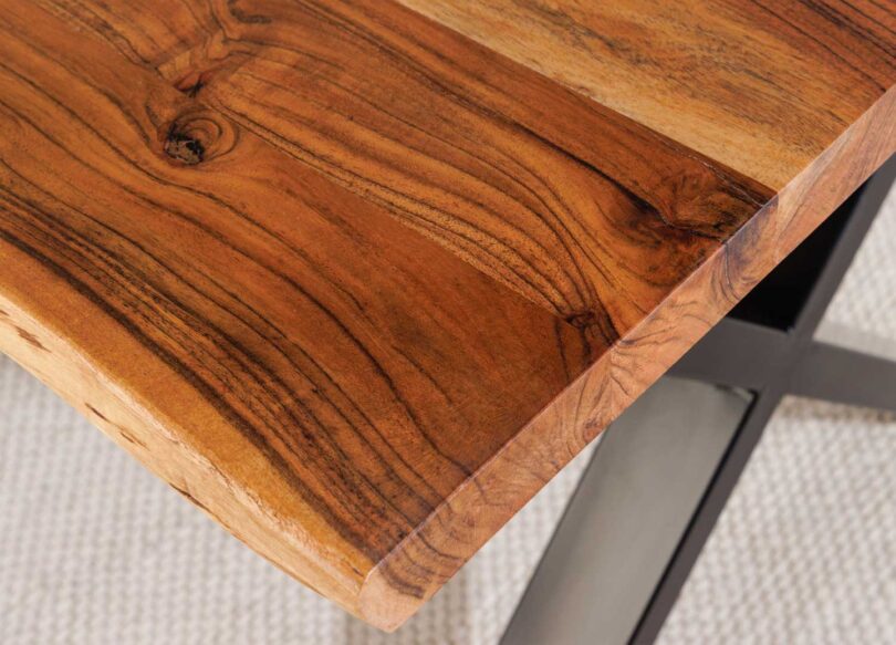 Bois d'acacia laqué design