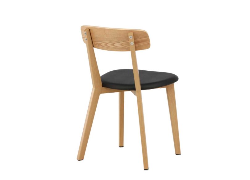 Chaise vue de dos