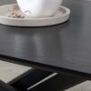 Plateau de table noir