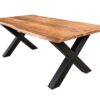 Table basse en bois naturel d'acacia