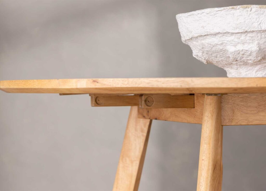 Table 120 cm avec rallonge - Brin d'Ouest