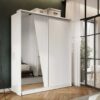 armoire dressing 2 portes coulissantes avec miroir