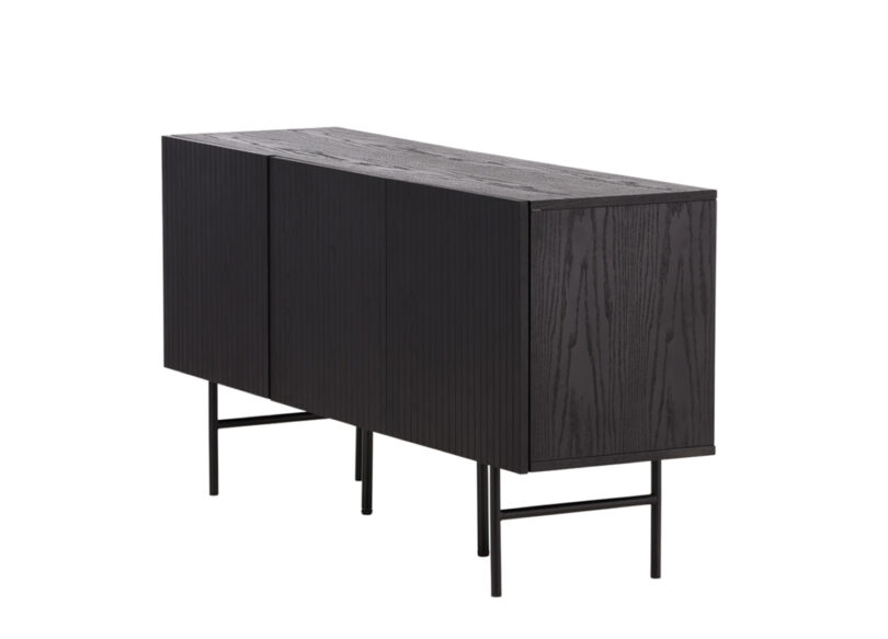 buffet bas moderne 3 portes 150 cm