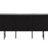 arriere du buffet moderne noir