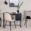 bureau en metal noir style industriel