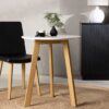 table ronde a cafe scandinave 65 cm