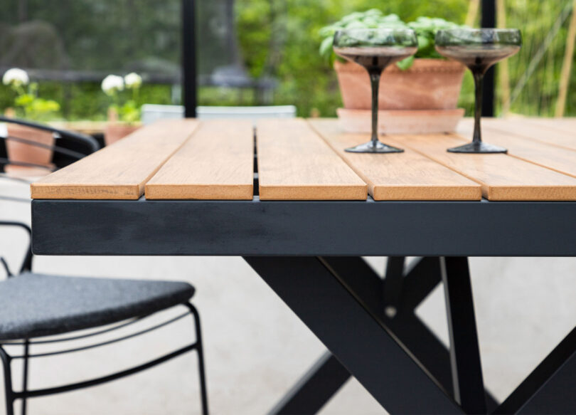 table de repas de jardin 150 cm