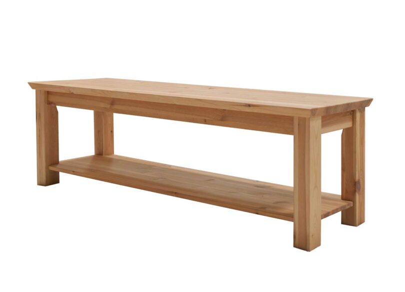 Banc bout de lit en bois rustique