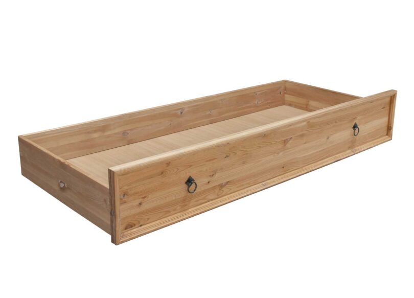 Tiroir de lit optionnel au lit double adulte
