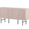 buffet salon salle a manger 3 portes 150 cm aspect bois clair