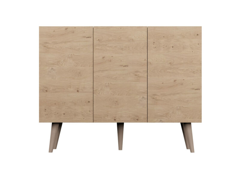 meuble buffet aspect chêne pas cher