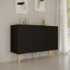 meuble buffet 3 portes 120 cm