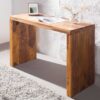 bureau pas cher en bois massif 100 cm