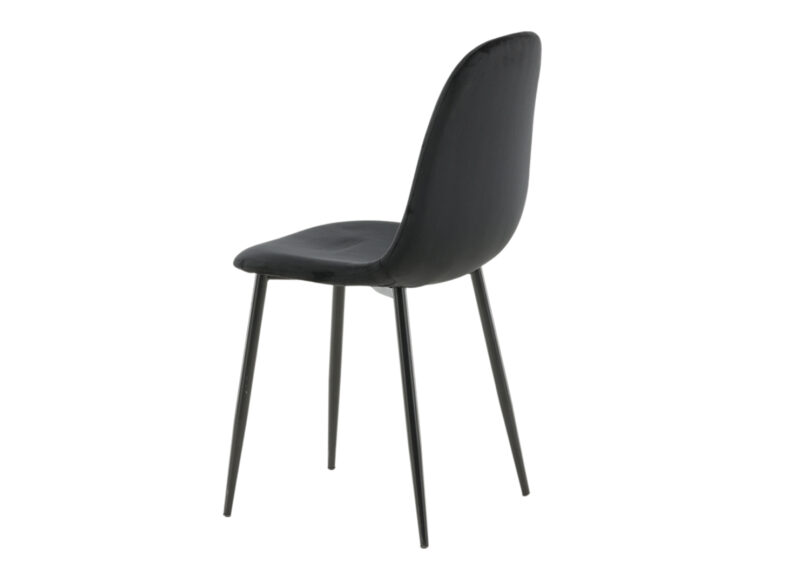 chaise moderne pas cher velours