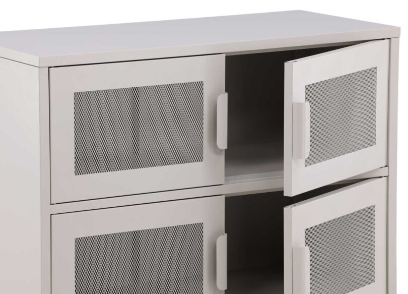 petite armoire 4 portes 90 cm