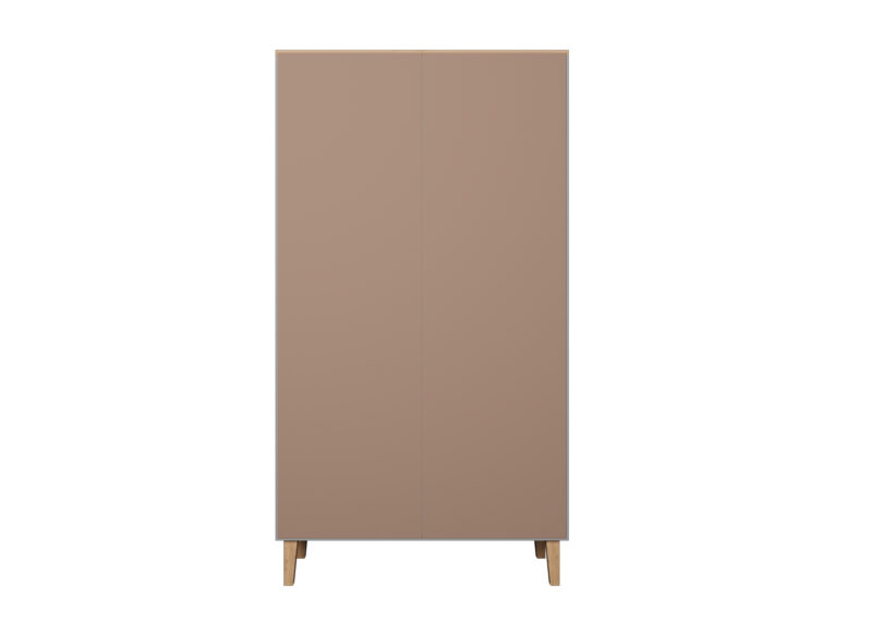 arrière de l'armoire gris et bois
