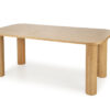 table à manger minimaliste aspect bois