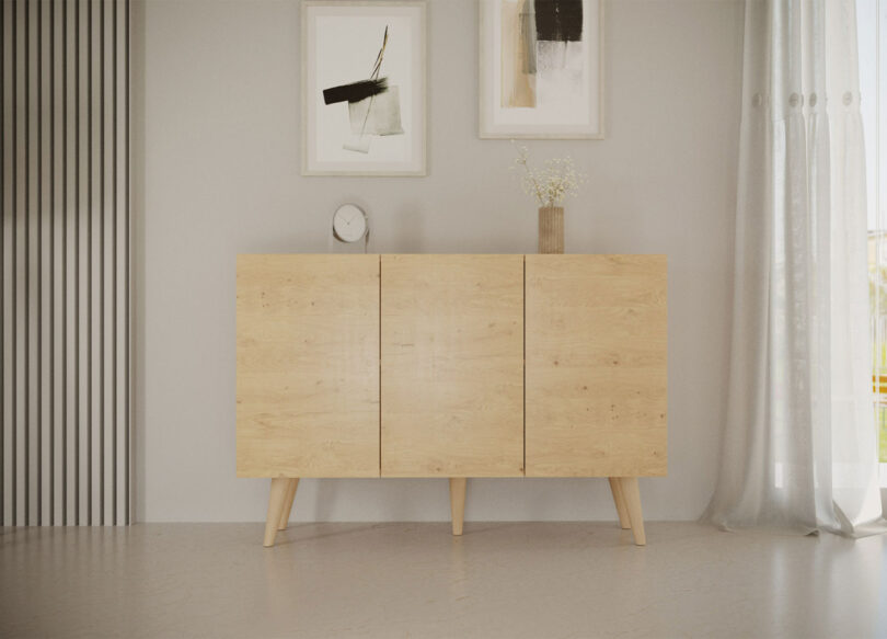 buffet salle à manger pas cher style scandinave