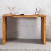 bureau pas cher en bois massif 100 cm