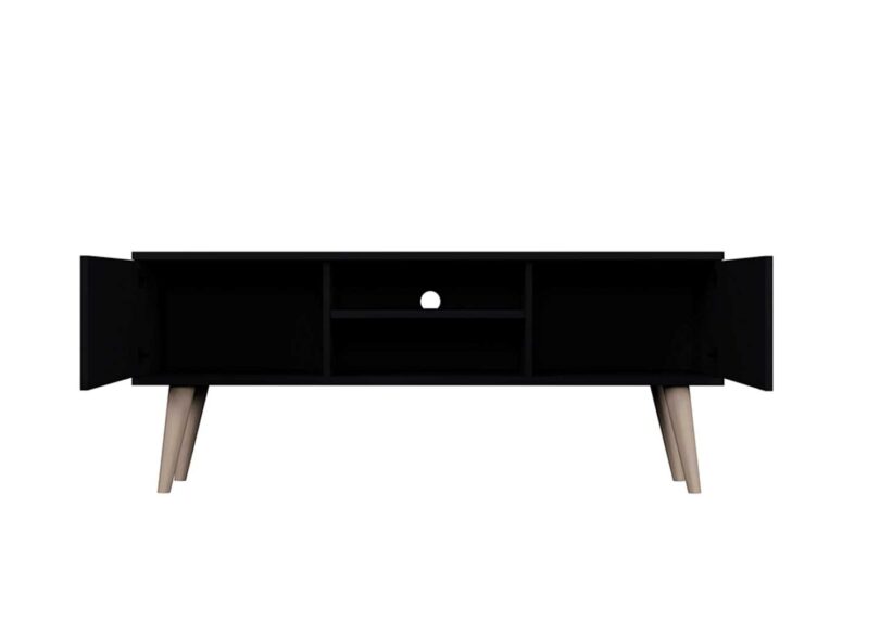 banc tv 2 portes 2 niches pas cher