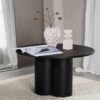 table basse moderne style minimaliste ronde 80 cm