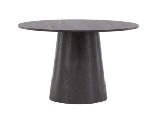 table salle à manger style minimaliste plateau rond 120 cm