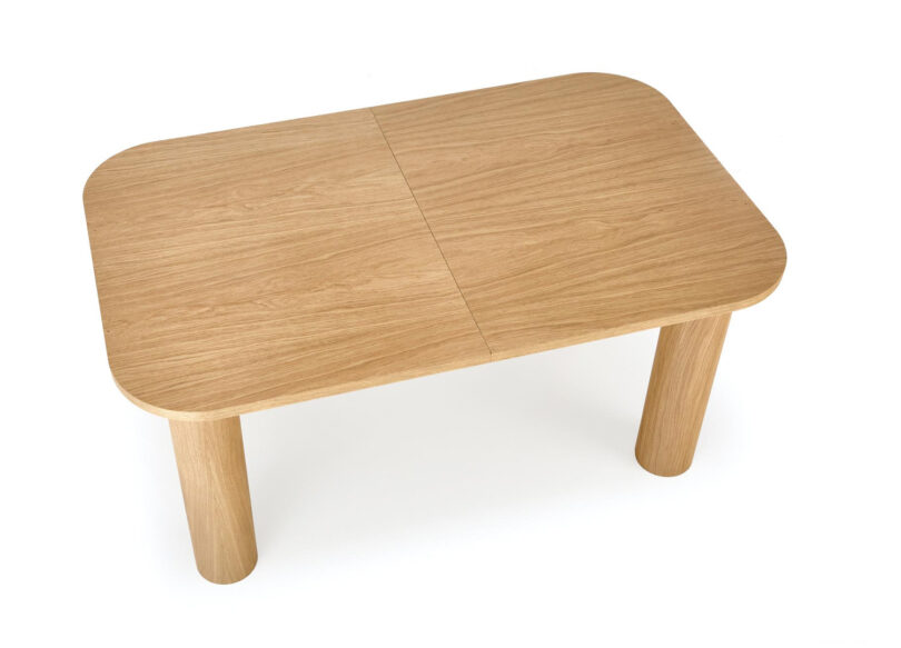 table de repas tendance aspect chêne naturel