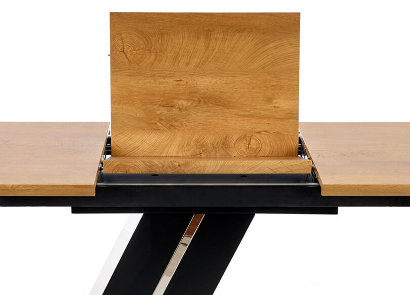 table repas avec allonge papillon 160-220 cm