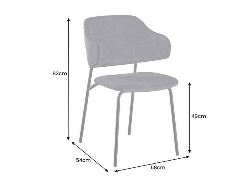 Dimensions de la chaises de séjour