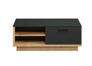 Table basse noire 110cm