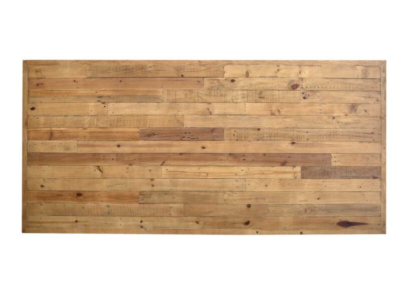 Plateau en bois de pin aspect planches de bois naturelles