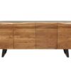 Buffet en bois d'acacia massif