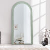 Miroir mural vert sauge 160cm