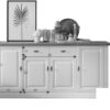 Dimensions du buffet en bois de pin massif