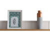 Étagère en bois de pin blanc en option