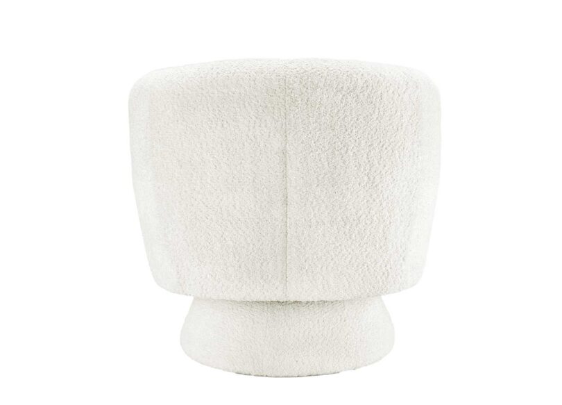 Arrière du siège de salon blanc