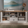 Ouverture du meuble tv design