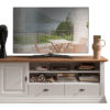 Meuble tv blanc cottage