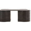 Table basse en bois foncé originale