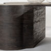 Zoom sur le piétement de la table basse originale