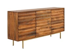 Meuble buffet en bois de manguier 3 portes de 170cm