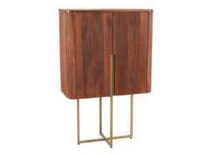 Meuble buffet haut en bois de manguier massif
