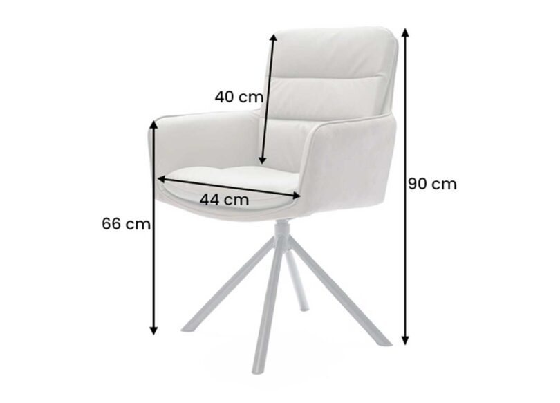 Dimensions de la chaise de salle à manger