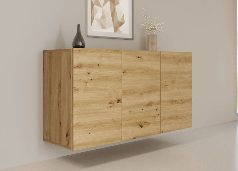 Buffet en bois chêne artisan 160cm