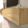 Meuble tv aspect bois de chêne artisan 180cm
