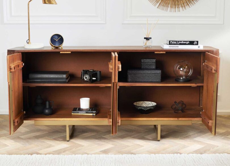 Buffet en bois de manguier original