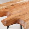 Table basse en bois massif d'acacia
