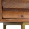 Meuble buffet en bois de manguier 3 portes de 170cm
