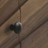 Petit meuble buffet en bois MDF et sapin naturel de 105cm