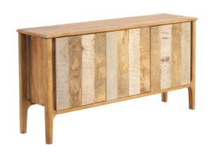 Buffet 150cm en bois de manguier coloré naturel